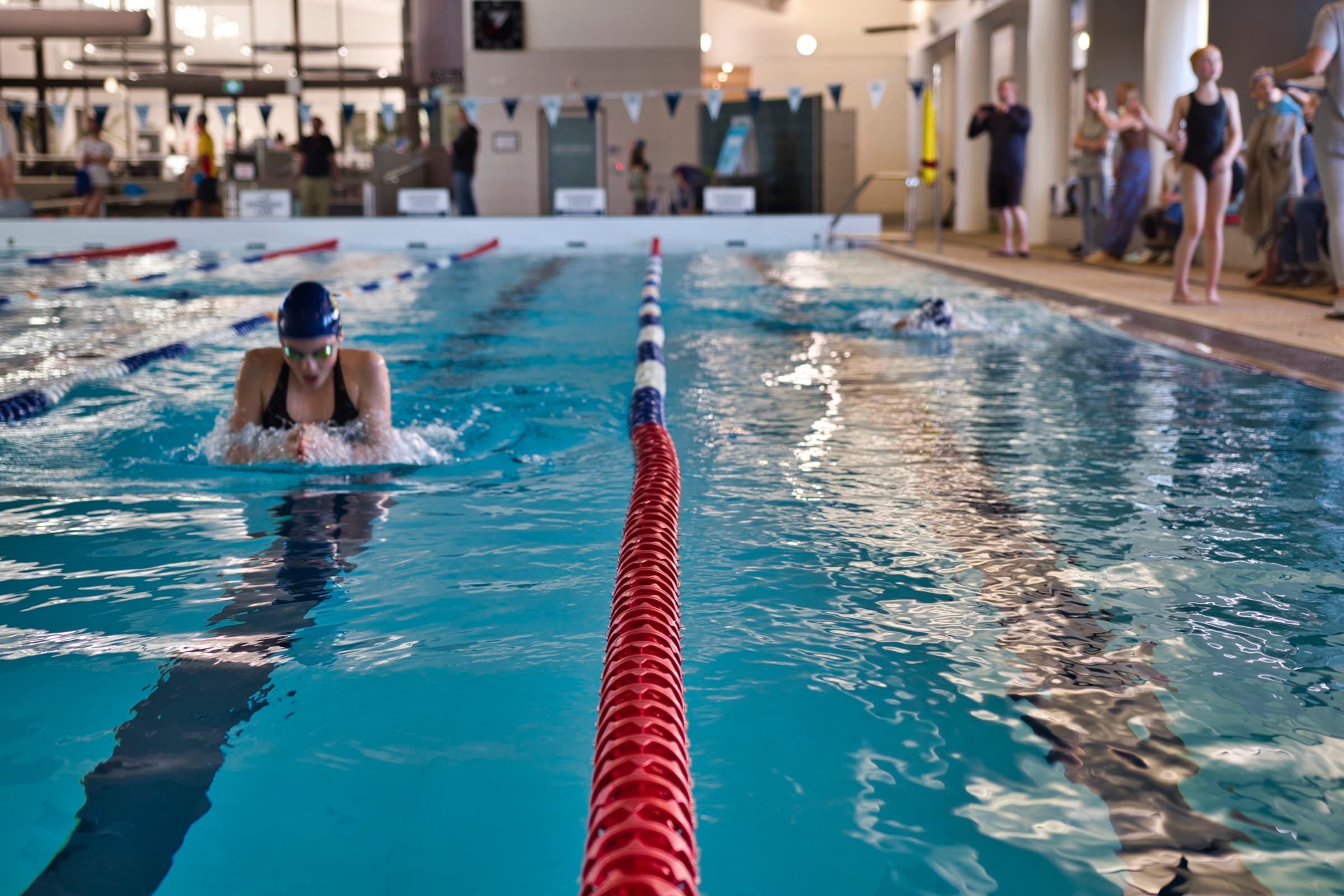 MRSC swimmer competing at a carnival